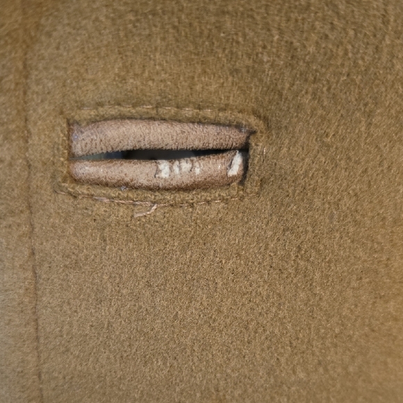 Cortefiel Vintage 70's Men's Camel Coat Size 44 - Picture 16 of 16